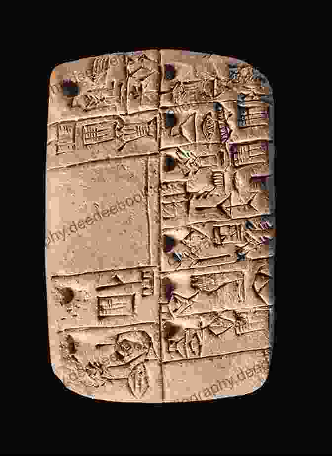 A Clay Tablet Inscribed With Cuneiform Script, An Early Form Of Writing Developed In Mesopotamia. Collection Of Ancient Near East Volume 1