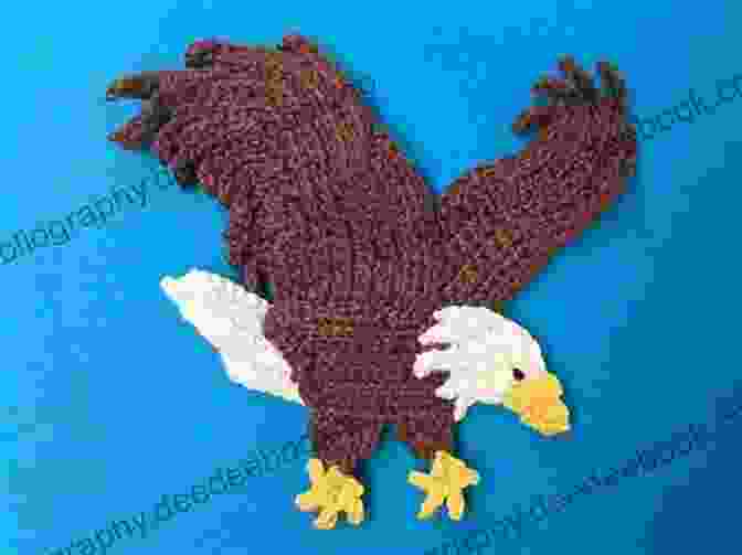 A Crocheted Eagle Soaring Through The Air Birds Butterflies Little Beasts To Knit Crochet: 75 Projects To Make Your Own Mini World