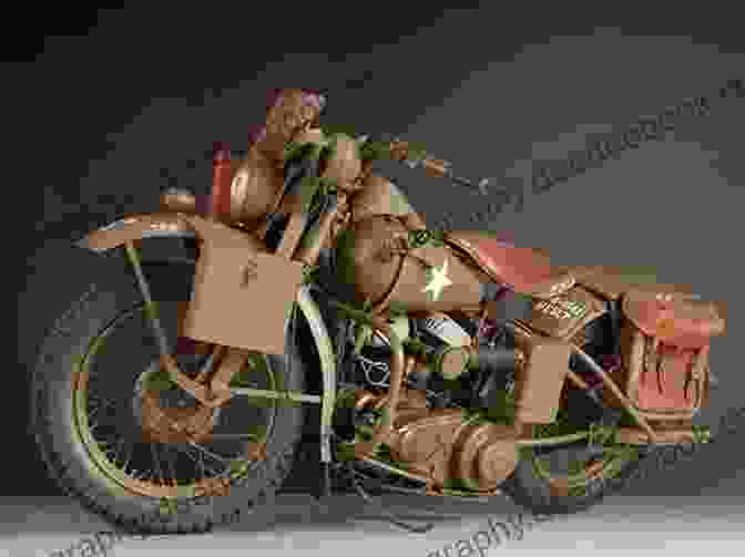 A Harley Davidson Model WLA Motorcycle From World War II HARLEY DAVIDSON MANUAL: MODEL WLA 1943 D C Robinson