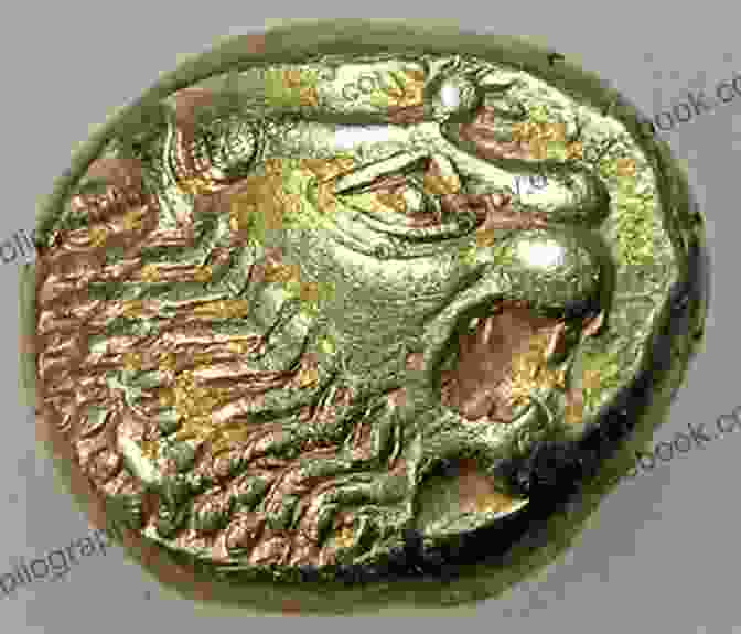 A Lydian Coin Bearing The Image Of A Lion, Providing Evidence Of The Economic And Political Power Of This Kingdom. Collection Of Ancient Near East Volume 1