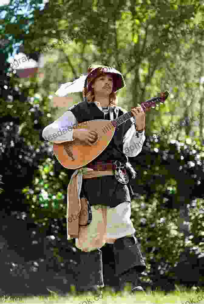 A Medieval Troubadour Playing The Lute Mandolin Picking Tunes Early Music Gems: Songs From The Medieval Renaissance And Baroque Eras