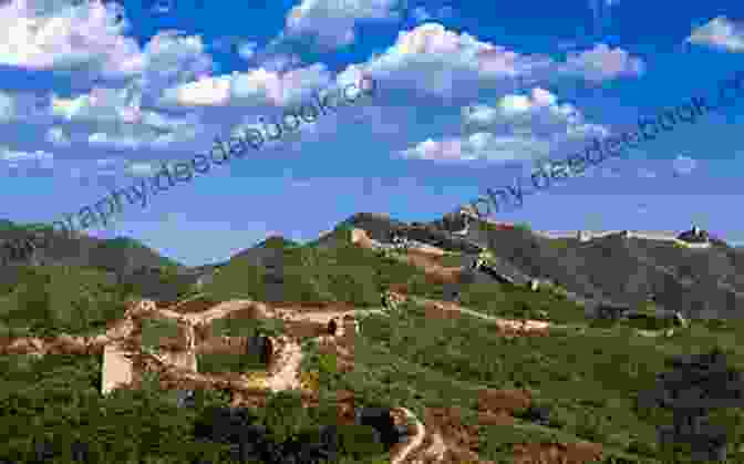 A Panoramic View Of The Great Wall Of China Winding Through A Mountainous Landscape Dancing Over Kyoto: A Memoir Of Japan China And India