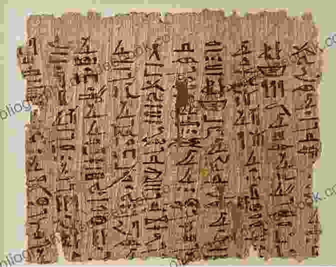 A Papyrus Scroll Containing A Religious Text, Providing Insights Into Ancient Egyptian Beliefs. Collection Of Ancient Near East Volume 1