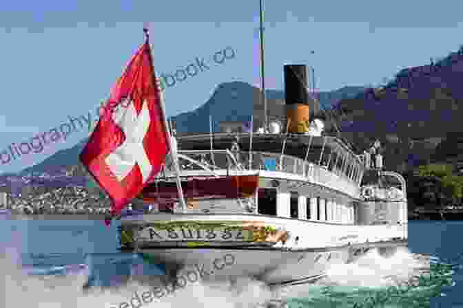 A Passenger Boat Sailing On The Tranquil Waters Of Lake Geneva, With The Snow Capped Alps In The Background High Horizons In Switzerland Part 1: Travelling In Switzerland