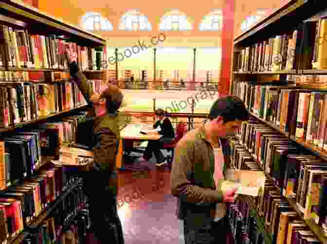 A Person Reading A Book In A Library, Surrounded By Shelves Of Books. I Can T Raise Myself: Knowledge Is Learned