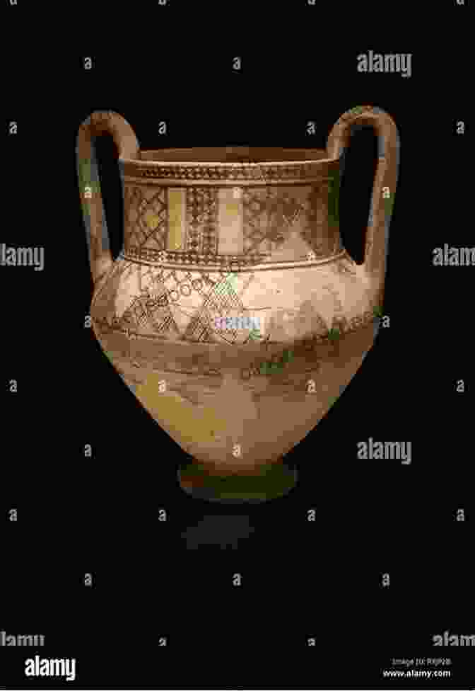 A Phrygian Vase Decorated With Intricate Geometric Patterns, Showcasing The Artistic Skills Of This Ancient Civilization. Collection Of Ancient Near East Volume 1