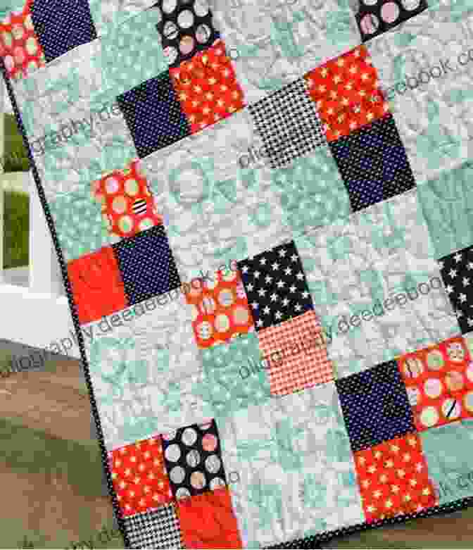A Quilt With Different Fabrics And Stitches That Create A Variety Of Textures In The Studio With Angela Walters: Machine Quilting Design Concepts Add Movement Contrast Depth More