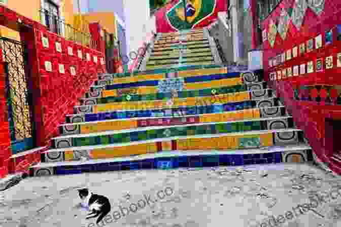 A Vibrant Photograph Of The Escadaria Selarón, A Colorful Staircase Adorned With Tiles From Around The World. Savoring Joga Bonito: The World Cup 2024 Bucket List For Fans In Rio