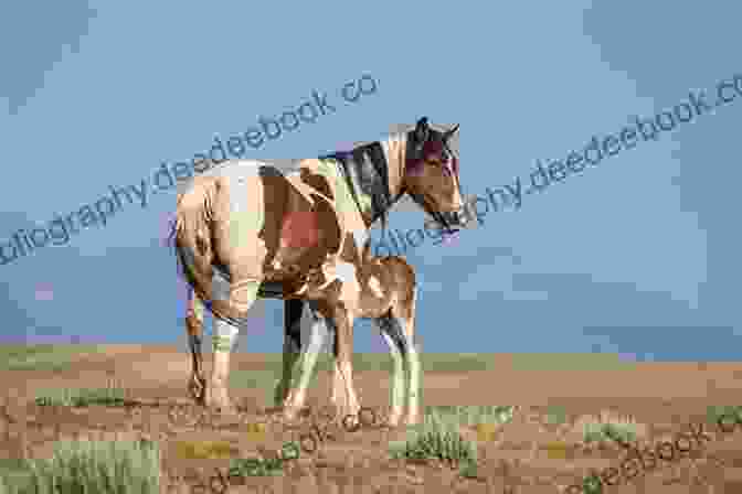 A Young Girl And Her Wild Mustang Foal Stand Together In A Field Stormy Misty S Foal Marguerite Henry