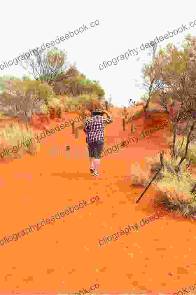 A Young Woman Hiking Through The Rugged Australian Outback, Surrounded By Stunning Red Rock Formations And Vast Open Skies Prescription For Trouble (Australian Outback 4)