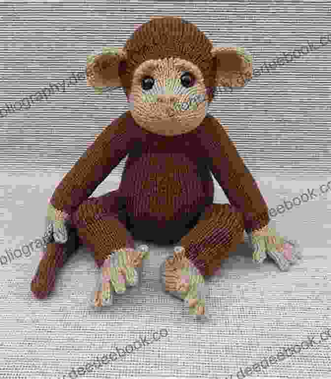 Adorable Knitted Monkeys With Playful Expressions And Tiny Hats Knitting: Wicked Knits Noreen Crone Findlay
