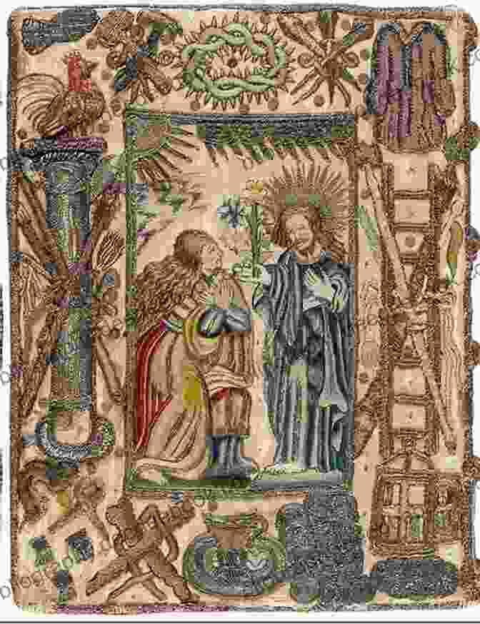 An Embroidered Panel Depicting The Creation From The Book Of Genesis, Featuring Adam And Eve In The Garden Of Eden. Pattern Sources Of Scriptural Subjects In Tudor And Stuart Embroideries