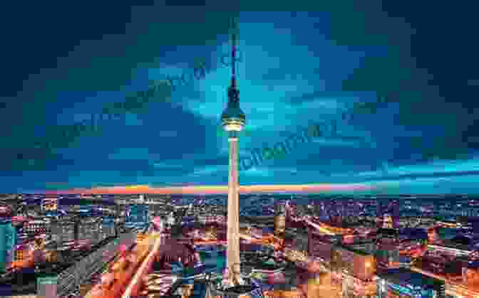 Berlin Cityscape Night Lights Berlin Travel Guide With 100 Landscape Photos