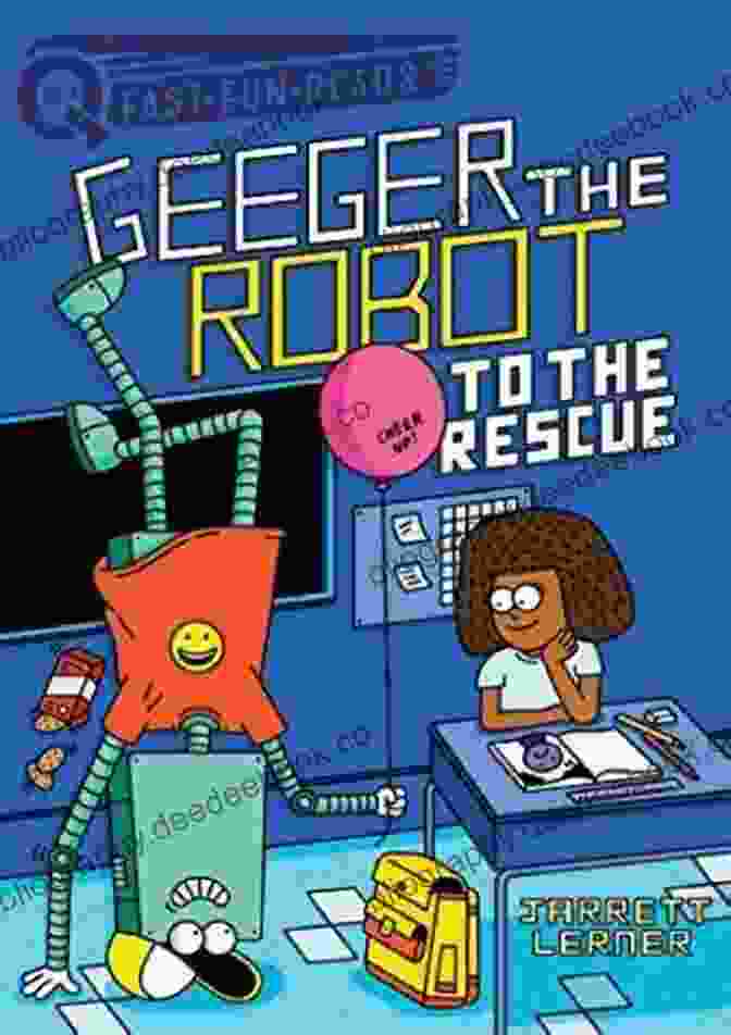 Geeger The Robot Quix And Anya, A Young Human Girl With Long Brown Hair And Brown Eyes, Stand Side By Side In A Lush Forest, Surrounded By Vibrant Flowers And Lush Vegetation. Lost And Found: Geeger The Robot (QUIX 2)