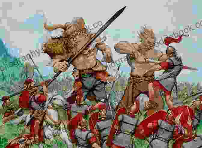 Giants Fighting In A Battle British Mythology (Mythology And Culture Worldwide)