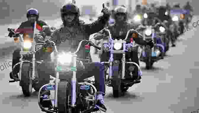 Group Of Motorcyclists Riding Together Motorcycling: Educational Entertaining Read For All Motorcycling Enthusiasts