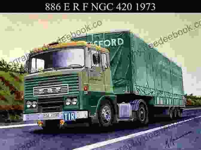 Historical Image Of An ERF NGC Truck In The Desert Lorries Of Arabia: The ERF NGC