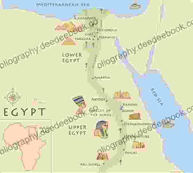 Map Of Ancient Egypt Greg S Second Adventure In Time (Adventures In Time 2)