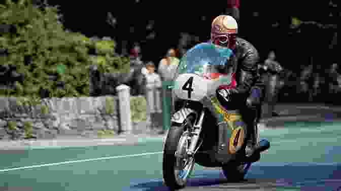 Mike Hailwood, A Legendary Motorcycle Racer And Nine Time TT Winner Riding Racing Motorcycles: The Golden Age Of Motorcycles