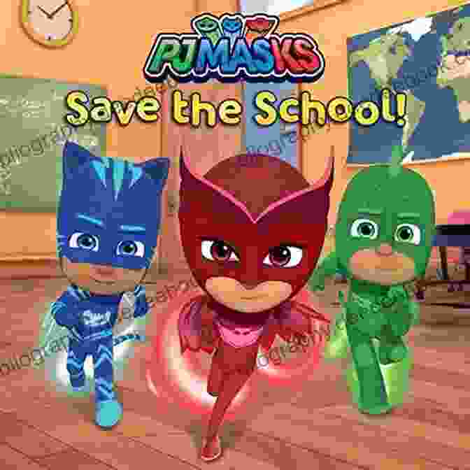 PJ Masks Save The School Movie Poster PJ Masks Save The School