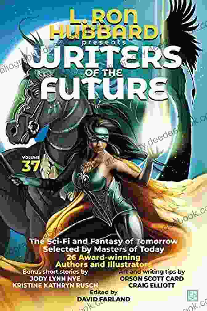 Ron Hubbard Presents Writers Of The Future Volume 37 Book Cover Featuring A Group Of Diverse Young Writers Gathered Around A Table, Their Eyes Filled With Inspiration And Determination. L Ron Hubbard Presents Writers Of The Future Volume 37
