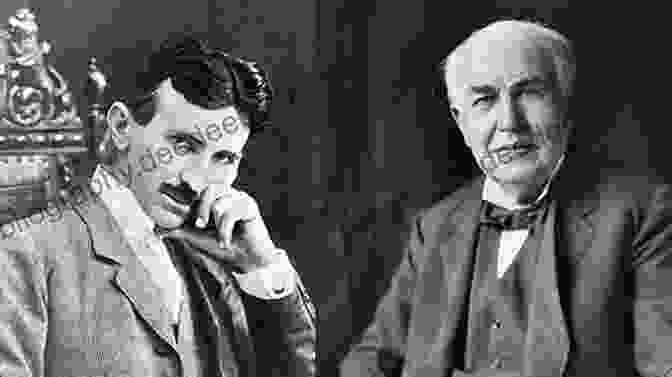 Thomas Edison And Nikola Tesla Facing Off In A Fierce Debate The Last Days Of Night: A Novel