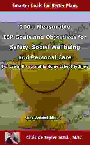 200+ Measurable IEP Goals And Objectives Safety Social Wellbeing And Personal Care (Special Education SMART Goal 7)