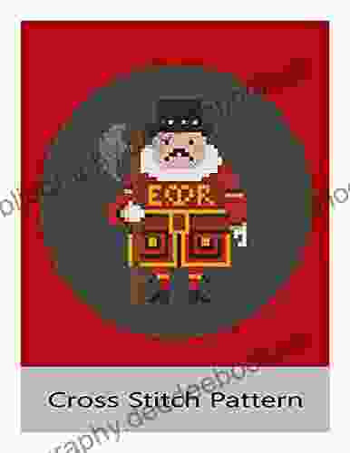 Cross Stitch Pattern Beefeater Lesley Stanfield